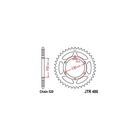 ZĘBATKA JT TYŁ JTR486.38