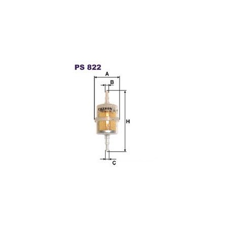 FILTR PALIWA FILTRON PS822