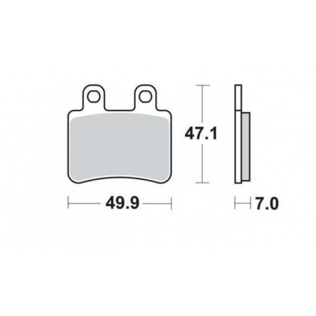 KLOCKI HAMULCOWE LUCAS MCB735