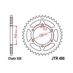 ZĘBATKA JT TYŁ JTR486.42