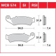 KLOCKI HAMULCOWE LUCAS MCB574RSI