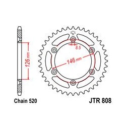 ZĘBATKA JT TYŁ JTR808.47