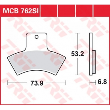 KLOCKI HAMULCOWE LUCAS MCB762SI