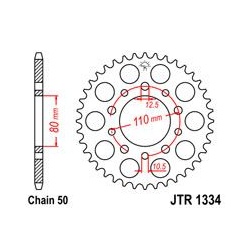 ZĘBATKA JT TYŁ JTR1334.42