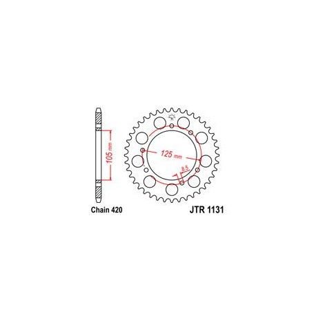 ZĘBATKA JT TYŁ JTR1131.48