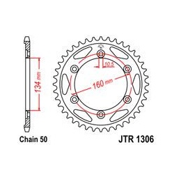 ZĘBATKA JT TYŁ JTR1306.40