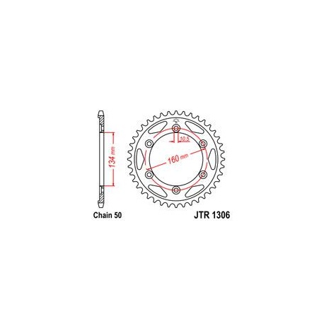 ZĘBATKA JT TYŁ JTR1306.40