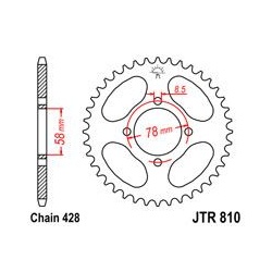 ZĘBATKA JT TYŁ JTR810.42