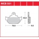 KLOCKI HAMULCOWE LUCAS MCB551