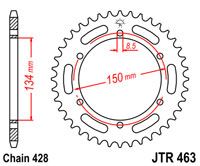 ZĘBATKA JT TYŁ JTR463.48