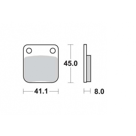 KLOCKI HAMULCOWE TRW MCB510