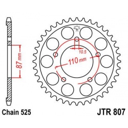 ZĘBATKA JT TYŁ JTR807,48