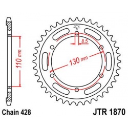 ZĘBATKA JT TYŁ JTR1870,44