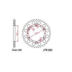 ZĘBATKA TYŁ JTR853,51