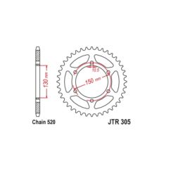 ZĘBATKA TYŁ JTR305,46