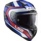 KASK LS2 FF327 CHALLENGER FUSION BLUE RED L