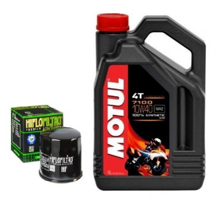 MOTUL 300V 10W40 4L SYNTETYK + FILTR Z900 17-19