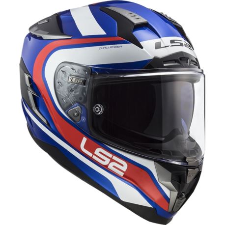 KASK LS2 FF327 CHALLENGER FUSION BLUE RED AK7834 S