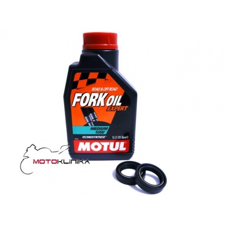 ZESTAW OLEJ MOTUL i USZCZELNIACZE  YP 250 MAJESTY
