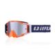 GOGLE IMX SAND ORANGE/WHITE/BLUE 2 SZYBY