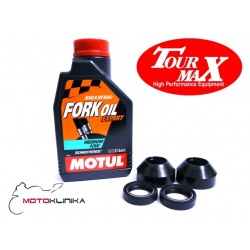 ZESTAW OLEJ MOTUL i USZCZELNIACZE 4 SZT. VMX-12 1200 V-MAX