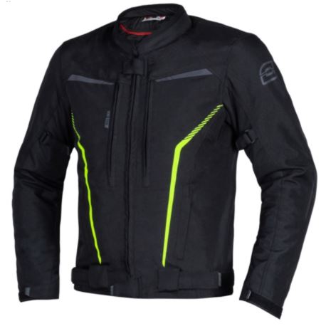 KURTKA OZONE DELTA IV BLACK/FLUO YELLOW M