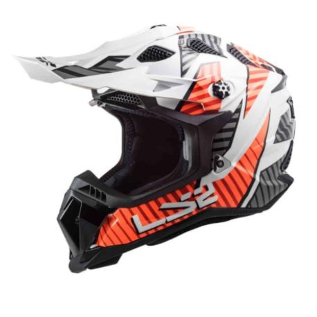 KASK LS2 MX700 SUBVERTER EVO ASTRO WHITE ORAN 3XL