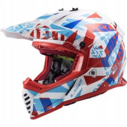 KASK LS2 FAST MX437 EVO MINI FUNKY RED WH. M