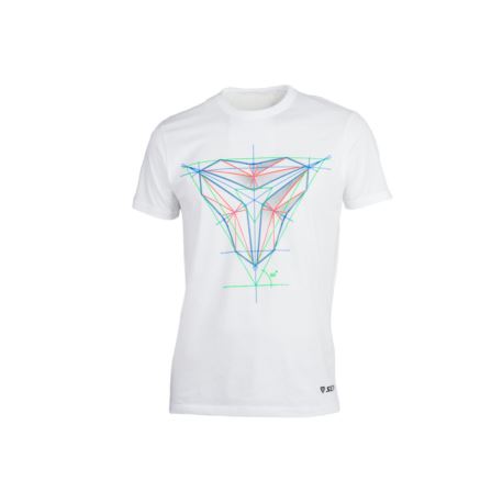 KOSZULKA T-SHIRT SECA GEO SIGN WHITE L