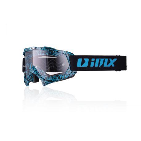 GOGLE IMX MUD GRAPHIC BLUE/BLACK 1 SZYBA