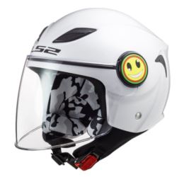 KASK LS2 OF602 FUNNY JUNIOR WHITE S