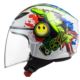 KASK LS2 OF602 FUNNY JUNIOR CROCO WHITE S