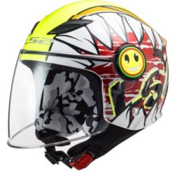 KASK LS2 OF602 FUNNY JUNIOR CRUNCH YELLOW L