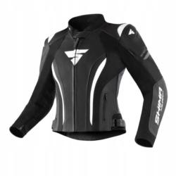 KURTKA DAMSKA SKÓRZANA SHIMA MIURA 2.0 BLK/WHT 40