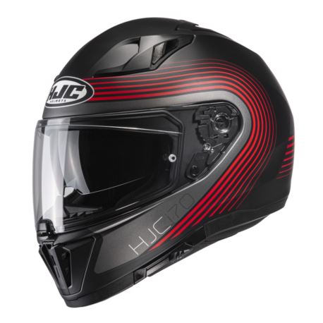 KASK HJC I70 SURF BLACK/RED XXS