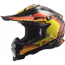 KASK LS2 MX700 SUBVERTER EVO ARCHED BL. YEL.RED XL