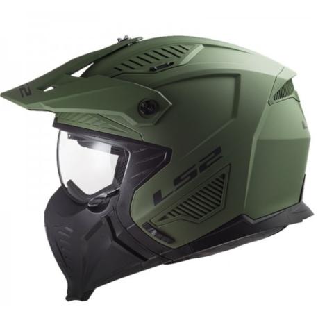 KASK LS2 OF606 DRIFTER SOLID MATT MILI GREEN XL