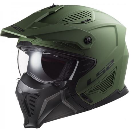 KASK LS2 OF606 DRIFTER SOLID MATT MILI GREEN XXL