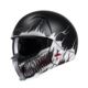 KASK HJC I20 SCRAW BLACK/WHITE XL