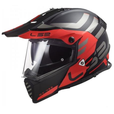 KASK LS2 MX436 PIONEER EVO ADVENTURER M.BL.RED 3XL