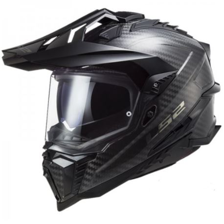 KASK LS2 MX701 C EXPLORER SOLID CARBON ROZ. M