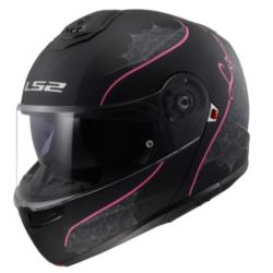 KASK LS2 FF908 STROBE II LUX M. BLACK PINK S