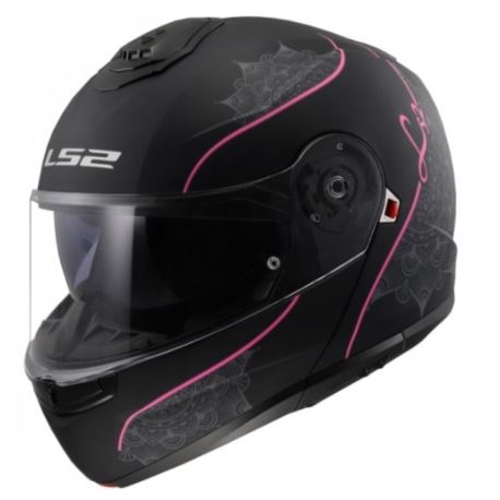 KASK LS2 FF908 STROBE II LUX M. BLACK PINK S