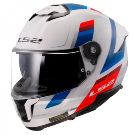 KASK LS2 FF808 STREAM II VINTAGE WH.BL.RED M
