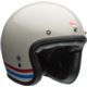 KASK BELL CUSTOM 500 STRIPES PRL PEARL WHITE M