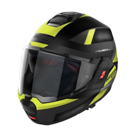 KASK NOLAN N120-1 SUBWAY CZARNO/FLUO L