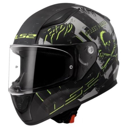 KASK LS2 FF353 RAPID II PIRATES M. TITANIUM L