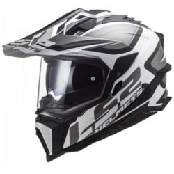 KASK LS2 MX701 EXPLORER ALTER BLACK WHITE M