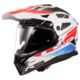 KASK LS2 MX702 PIONEER II NAMIB WHITE BLUE RED XL