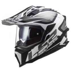 KASK LS2 MX701 EXPLORER ALTER BLACK WHITE L